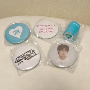 캔뱃지 세트 #RUNSeokJIN EP TOUR IN JAPAN