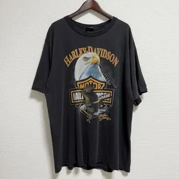 Harley Davidson 할리데이비슨 양면 프린트 티셔츠
