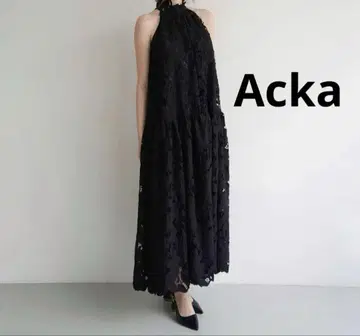 ACKA 꽃 레이스 드레스