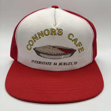 80년대 빈티지 CONNOR'S CAFE 카페 트래커 캡