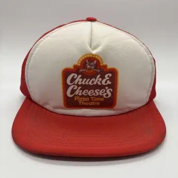 80년대 빈티지 Chuck E. Cheese's 트래커 캡