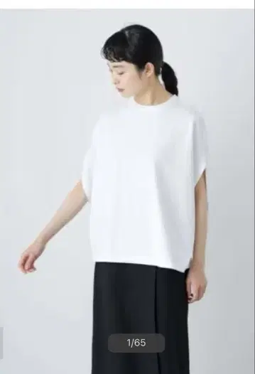 카구레/코쿤 와이드 티셔츠/24SS