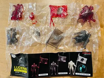 LUDENS SIMPLE EDITION 클리어 레드 & 클리어 블랙