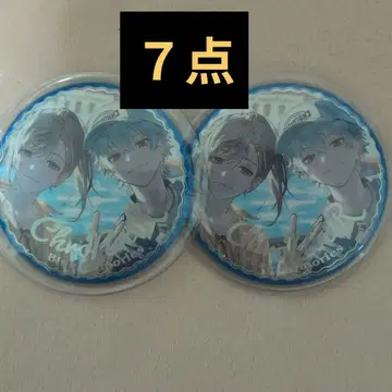 ChroNoiR BlueMemories 캔뱃지 쿠츠하 카노 쿠로노와