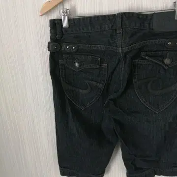커스텀 컬처 하프 팬츠 데님 팬츠 남성용