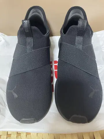푸마 슬립온 블랙 25cm