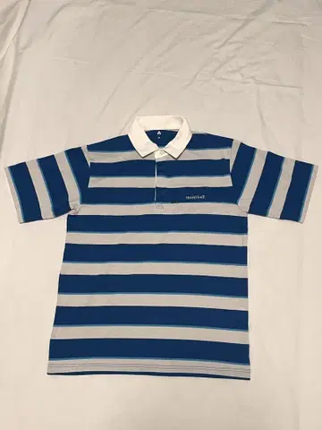 몽벨 WIC. 라거 셔츠 하프 슬리브 Men's M 사이즈 블루
