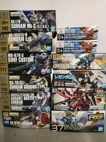 건담 프라모델 hg rg sdcs 세트
