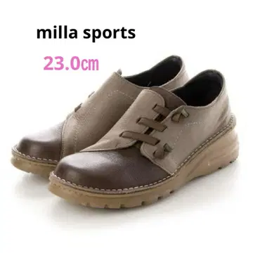 milla sports 발이 편안한 4E 캐주얼 슈즈 일본제 23.5cm