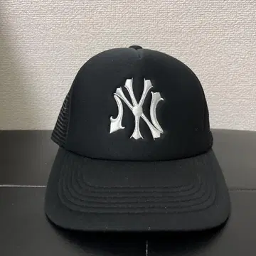 NEW VINTAGE NY 로고 메쉬 캡