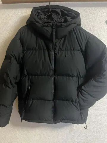 라코스테 블랙 다운 자켓 M