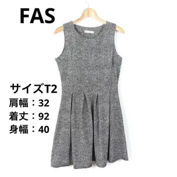 Fas 원피스 슬리브리스 상의 여성용 T2 화이트 FAS