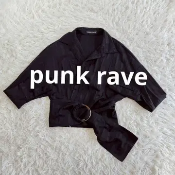 punk rave 숏 볼레로 셔츠