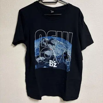 B'z NEW LOVE 티셔츠 프리 사이즈 블랙