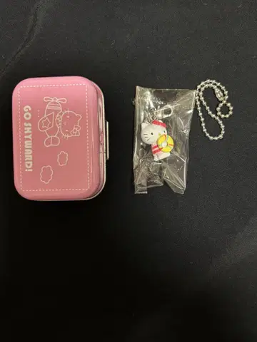 헬로키티 스트랩 케이스 포함 헬로키티