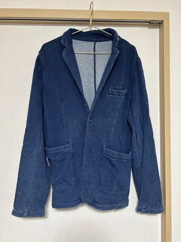 네이비 커버올 3포켓 슬릿