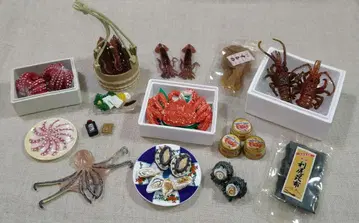 리멘트 미니어처 해산물 세트
