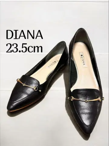 DIANA 다이애나 비트 로퍼 펌프스 블랙 23.5cm