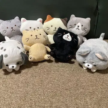 후쿠후쿠 냥코 코로코로 강아지 묶음 판매