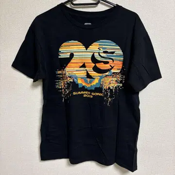 SUMMER SONIC 2019 티셔츠 M 사이즈 블랙