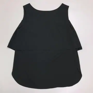 4296 Spick & Span 슬리브리스 레이어드 블라우스 심플