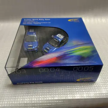 (한정판) SUBARU 임프레자 WRC 3대 세트