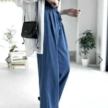 클래식 엘프 이지 팬츠 (블루)