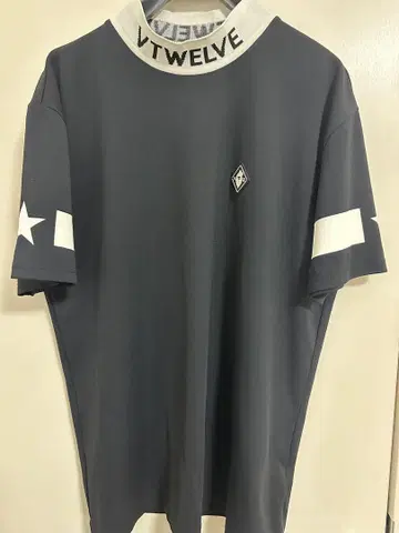 VTWELVE V12 골프 모크넥 셔츠