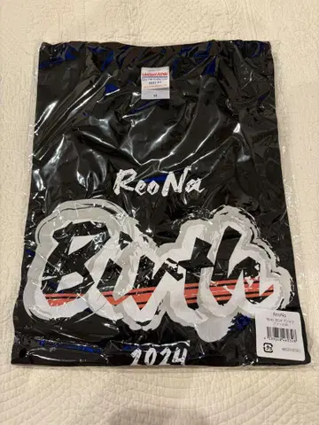ReoNa Birth 2024 티셔츠 블랙 M 사이즈 미사용 새상품