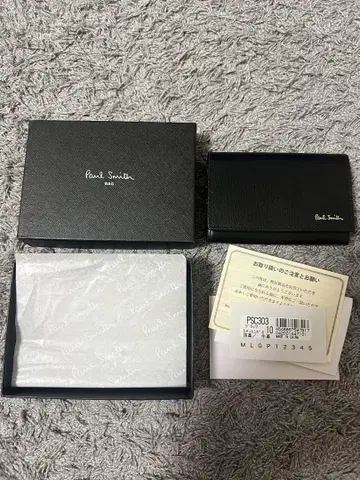 폴스미스 명함지갑 카드 케이스 미사용 새상품