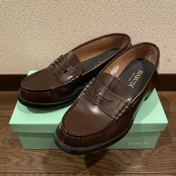 하루타 로퍼 3804 천연 가죽