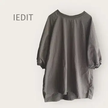 이디트 [L] 반팔 상의 나일론 카키 래글런 스트릿 봄/여름/가을