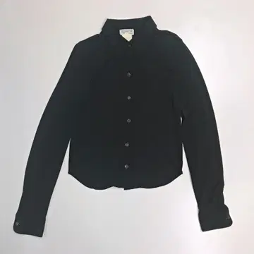4427 agnes b 에네스베 긴팔 셔츠 블라우스 무지 베이직