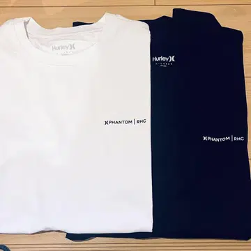 Hurley for RHC PHANTOM 러쉬 T 블랙 화이트