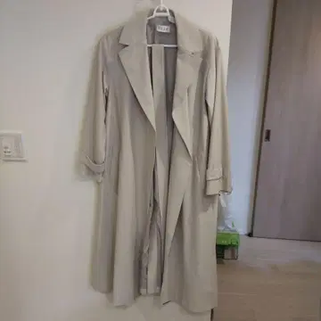 플라스테 PLST 트렌치코트 베이지 S
