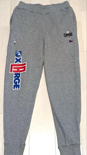 스웨트 팬츠 XLARGE x NBA 로스앤젤레스 클리퍼스 그레이