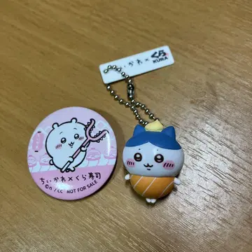 치이카와 쿠라스시 피규어 하치와레 캔뱃지