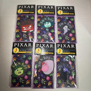 PIXAR 픽사 제일복권 Happy 복권 J상 러버 참 6개 세트