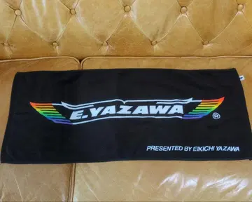 E.YAZAWA 페이스타월 컬러풀 로고