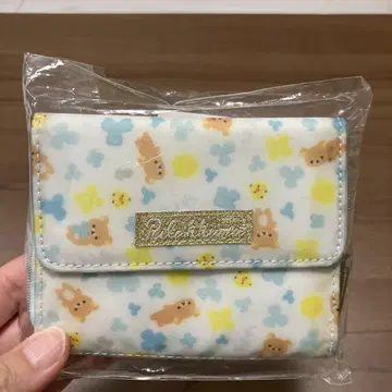 미사용 새상품 리락쿠마 rilakkuma 지갑 3단 폴더형 지갑 리락쿠마