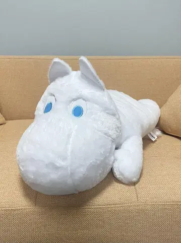 무민 봉제 인형 빅 화이트