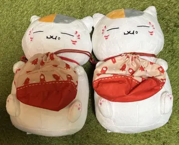 냥코 선생님 제일복권 a상 봉제 인형 2개 세트