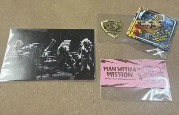 MAN WITH A MISSION MWAM 엽서 스티커