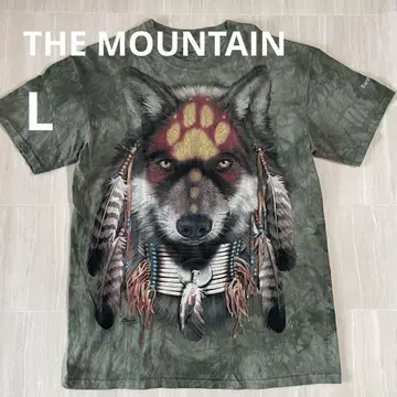 THE MOUNTAIN 타이다이 티셔츠 L