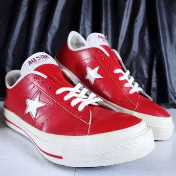 일본제 CONVERSE ONESTAR 원스타 레드 화이트 빨흰