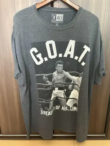 ALI G.O.A.T. 티셔츠 2XL 그레이