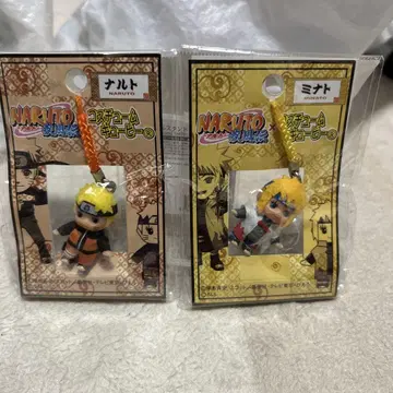NARUTO 코스튬 큐피 나루토 & 미나토 스트랩