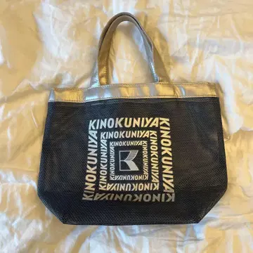 KINOKUNIYA 메쉬 토트백 블랙