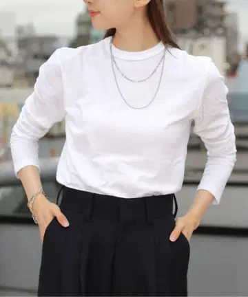 THE SHINZONE/신존 GENERAL LONGSLEEVE 화이트