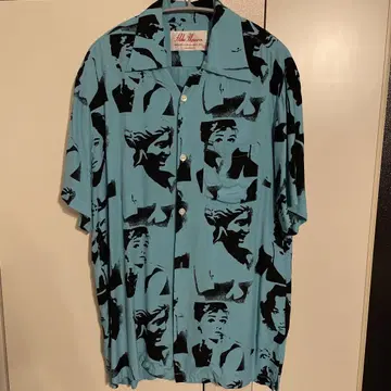 알로하 셔츠 파랑 AlohaBlossom